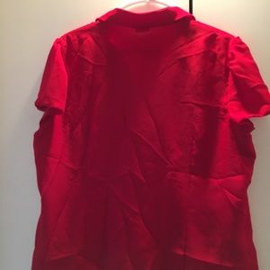 Red blouse